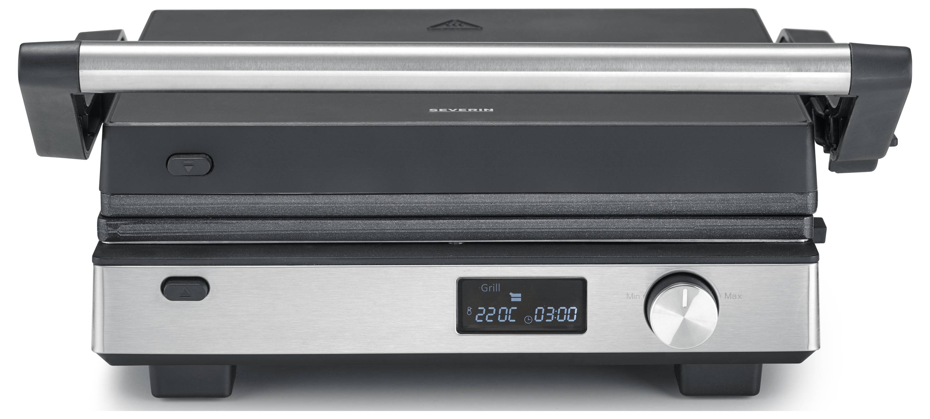 Severin 2380 Kontaktgrill Schwarz, Silber