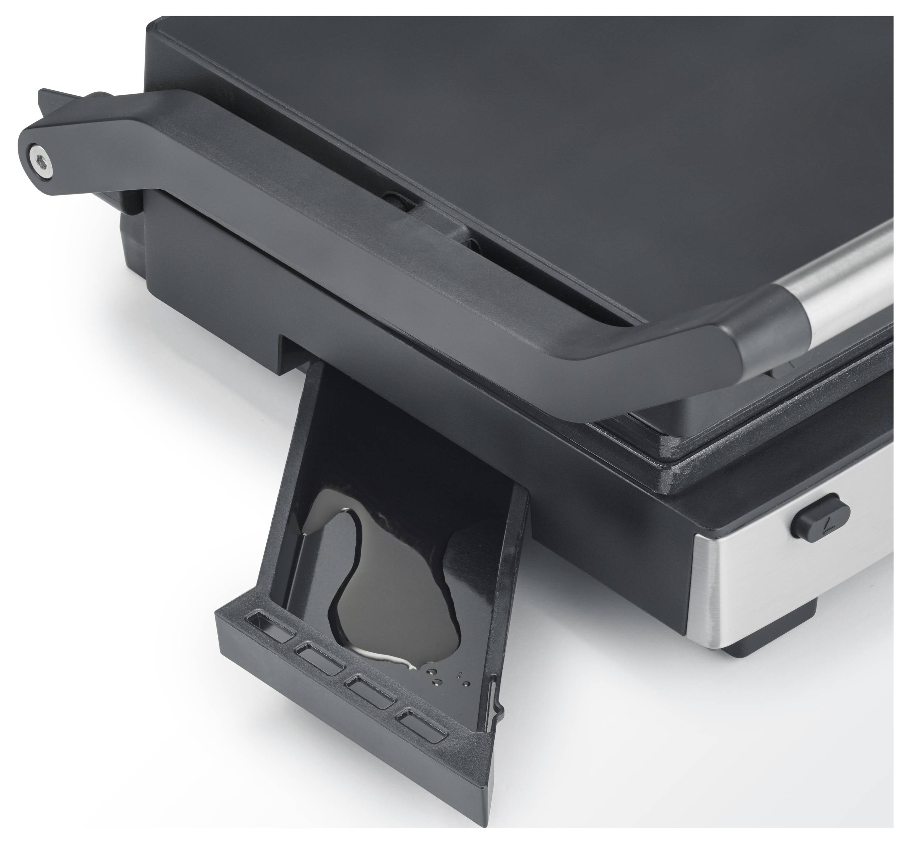 Severin 2380 Kontaktgrill Schwarz, Silber