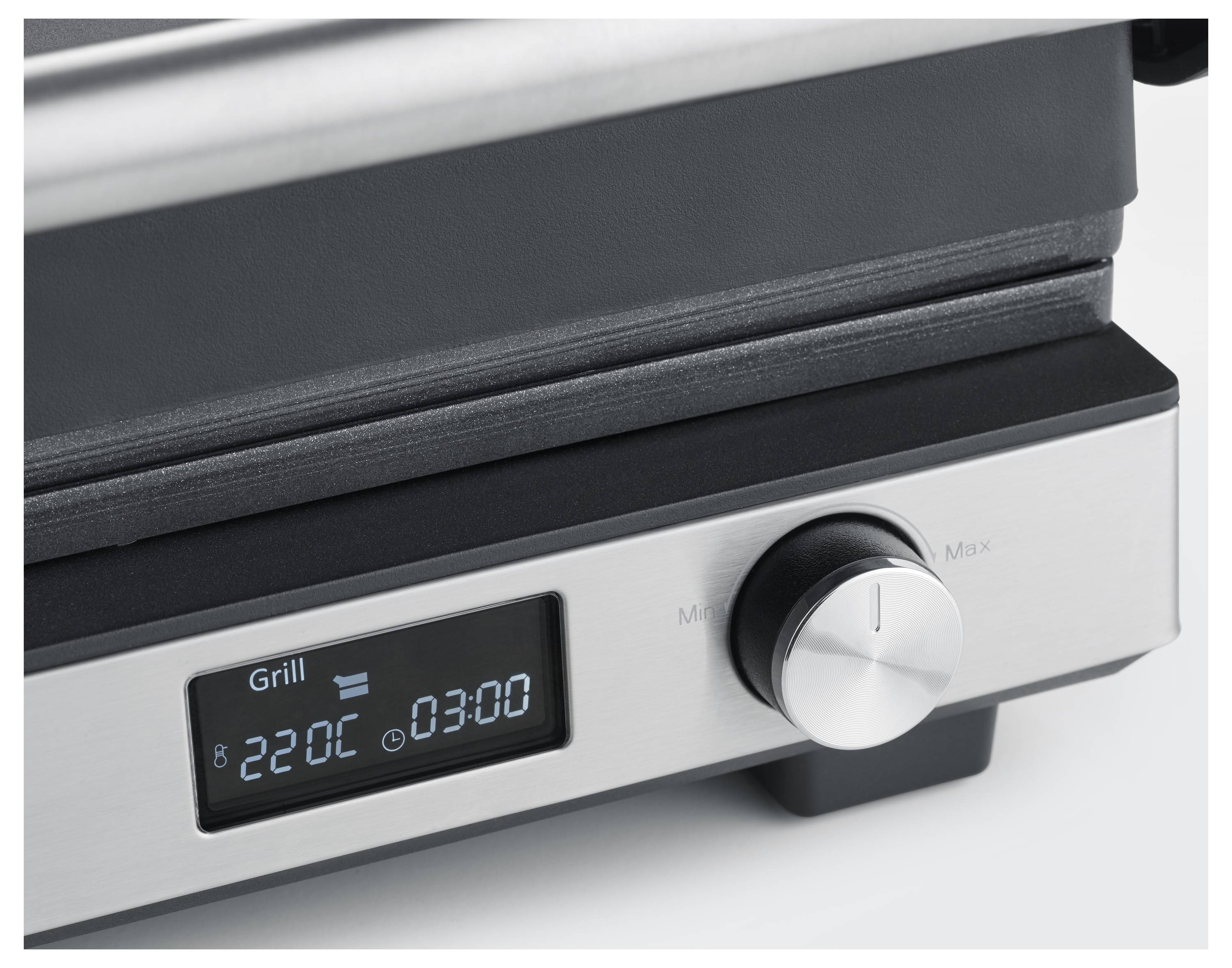 Severin 2380 Kontaktgrill Schwarz, Silber