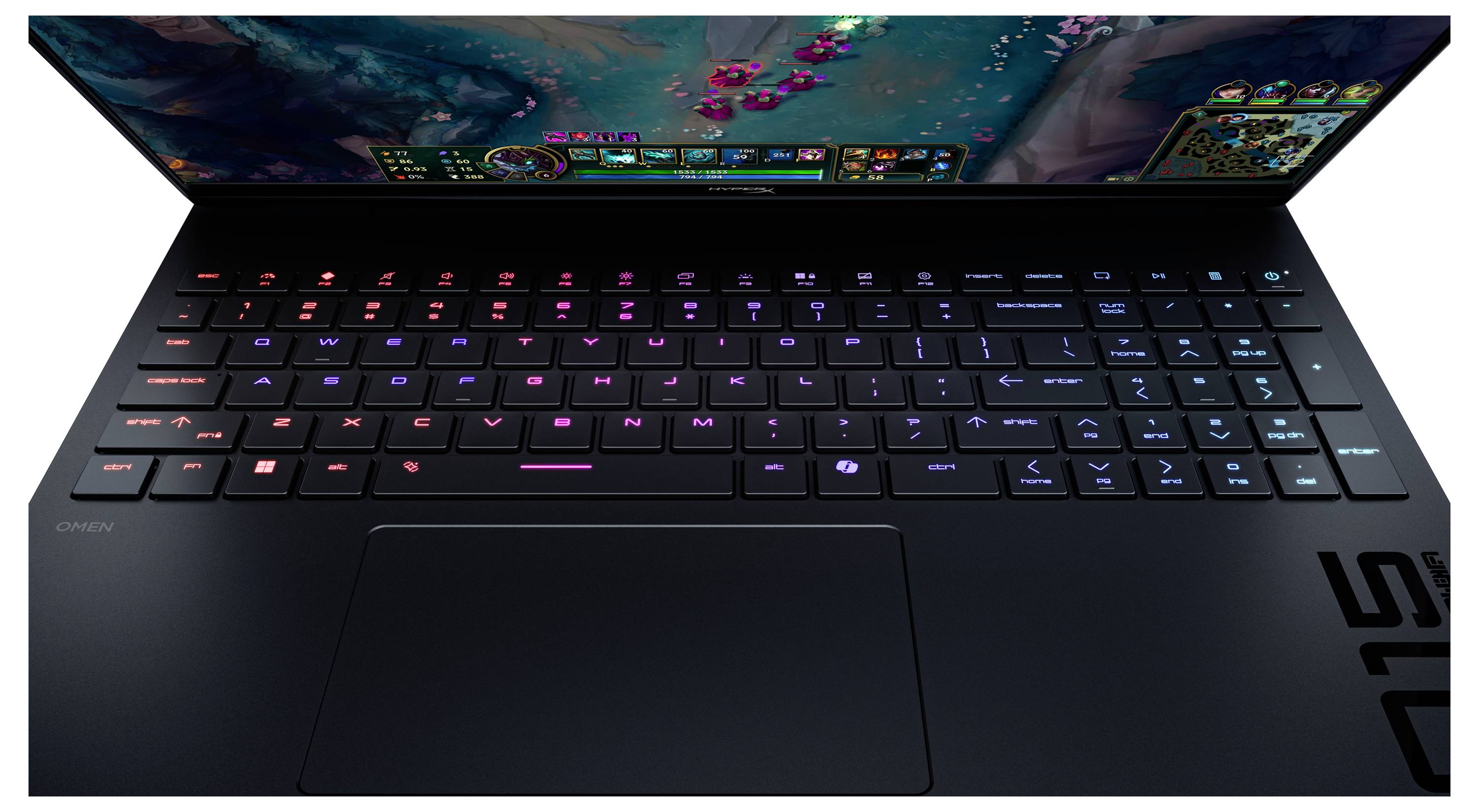 HP Gaming Notebook HyperX OMEN 38.9 cm (15.3 Zoll) 2K Intel® Core™ i7 i5-14450HX 16 GB RAM 1 TB SSD Deutsch, QWERTZ Intel Intel® UHD Graphics N