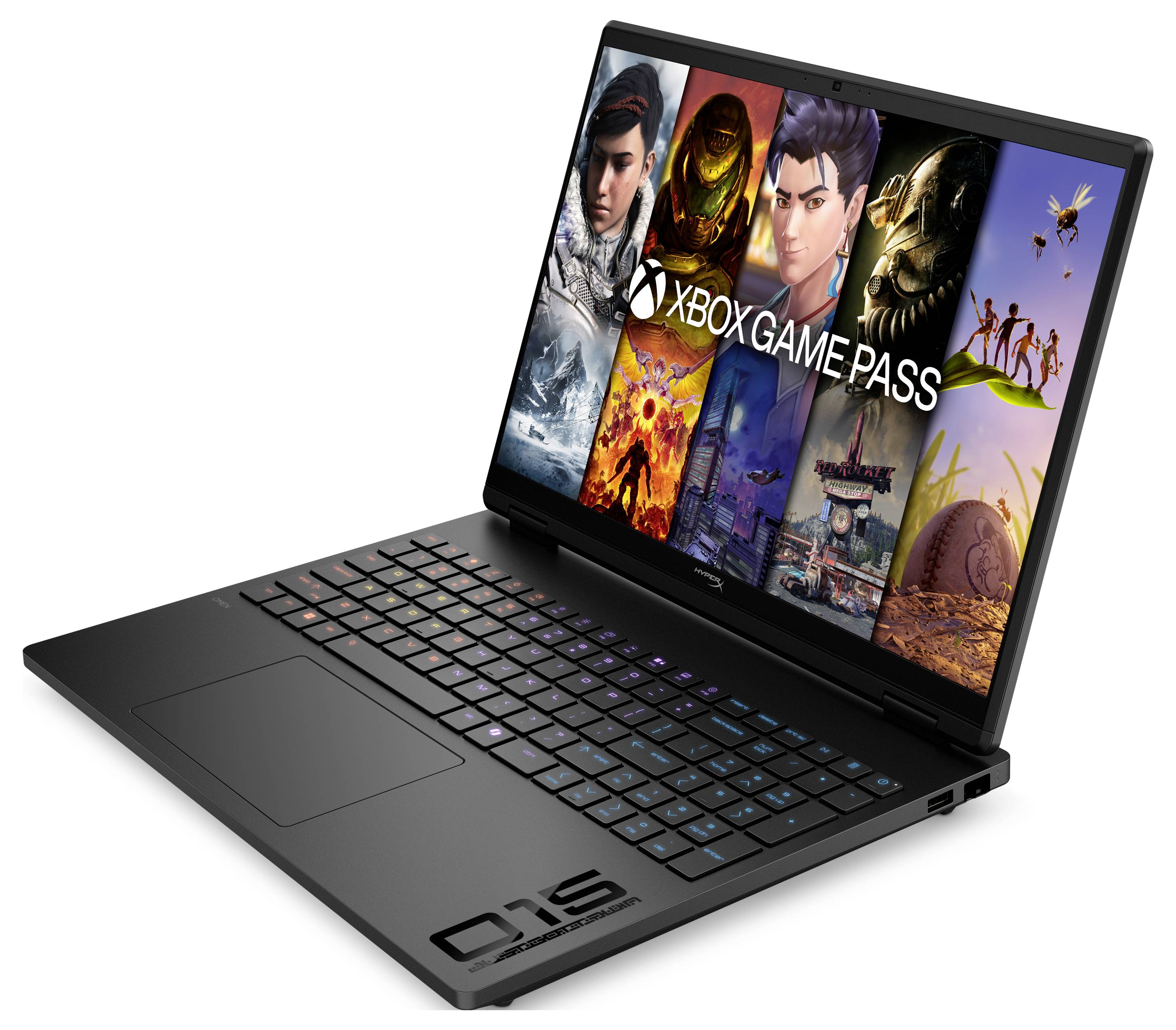HP Gaming Notebook HyperX OMEN 38.9 cm (15.3 Zoll) 2K Intel® Core™ i7 i5-14450HX 16 GB RAM 1 TB SSD Deutsch, QWERTZ Intel Intel® UHD Graphics N