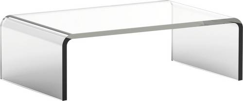 Maul Monitor-Erhöhung Höhen-Bereich: 10 bis 10 cm Transparent