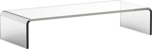 Maul Monitor-Erhöhung Höhen-Bereich: 10 bis 10 cm Transparent