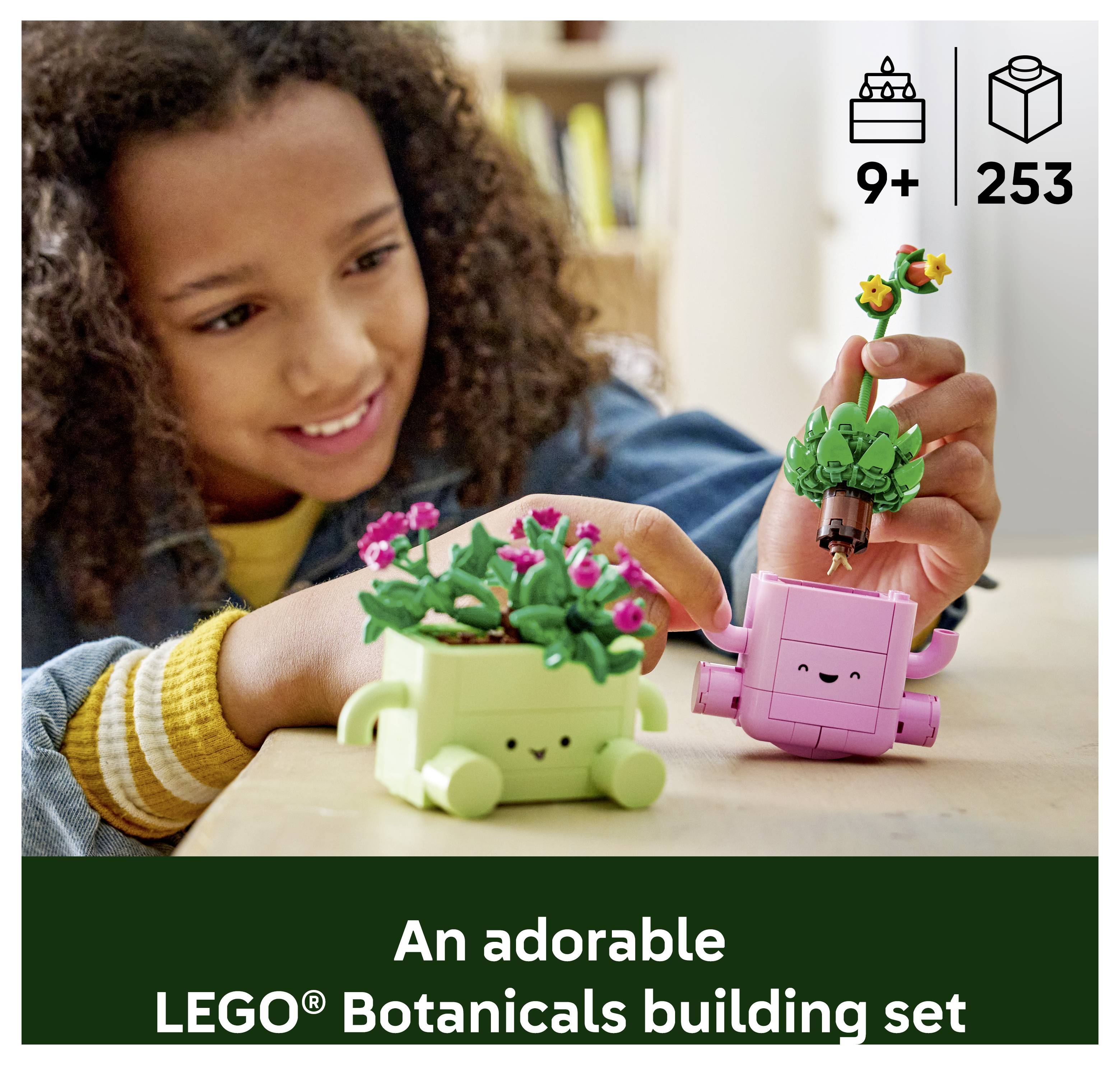 LEGO® ICONS™ 6588545 Schaukelnde Pflanzen (11506); Bauset für Kinder; Zimmerdeko