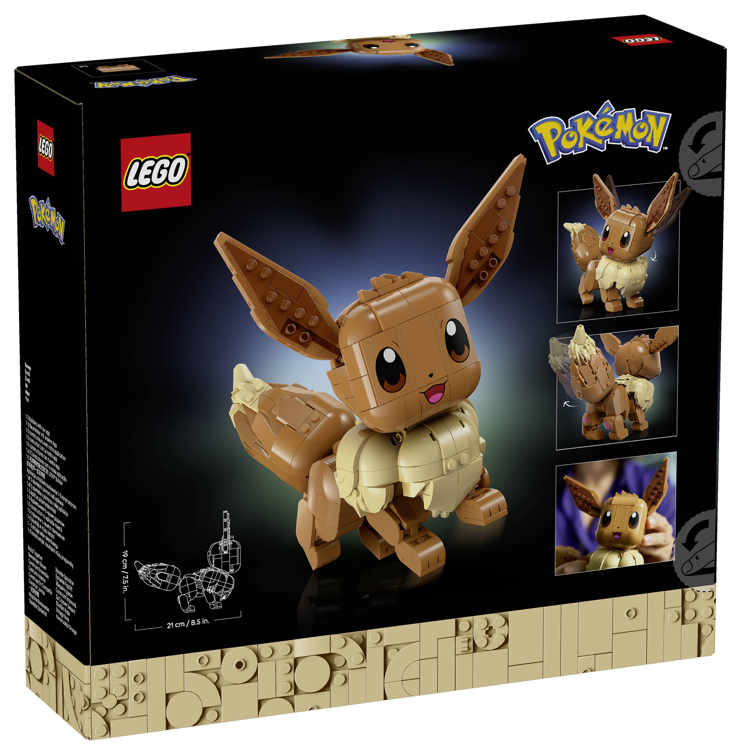 6590469 LEGO® Pokémon Evoli (72151); Bauset; Fanartikel für Gamer