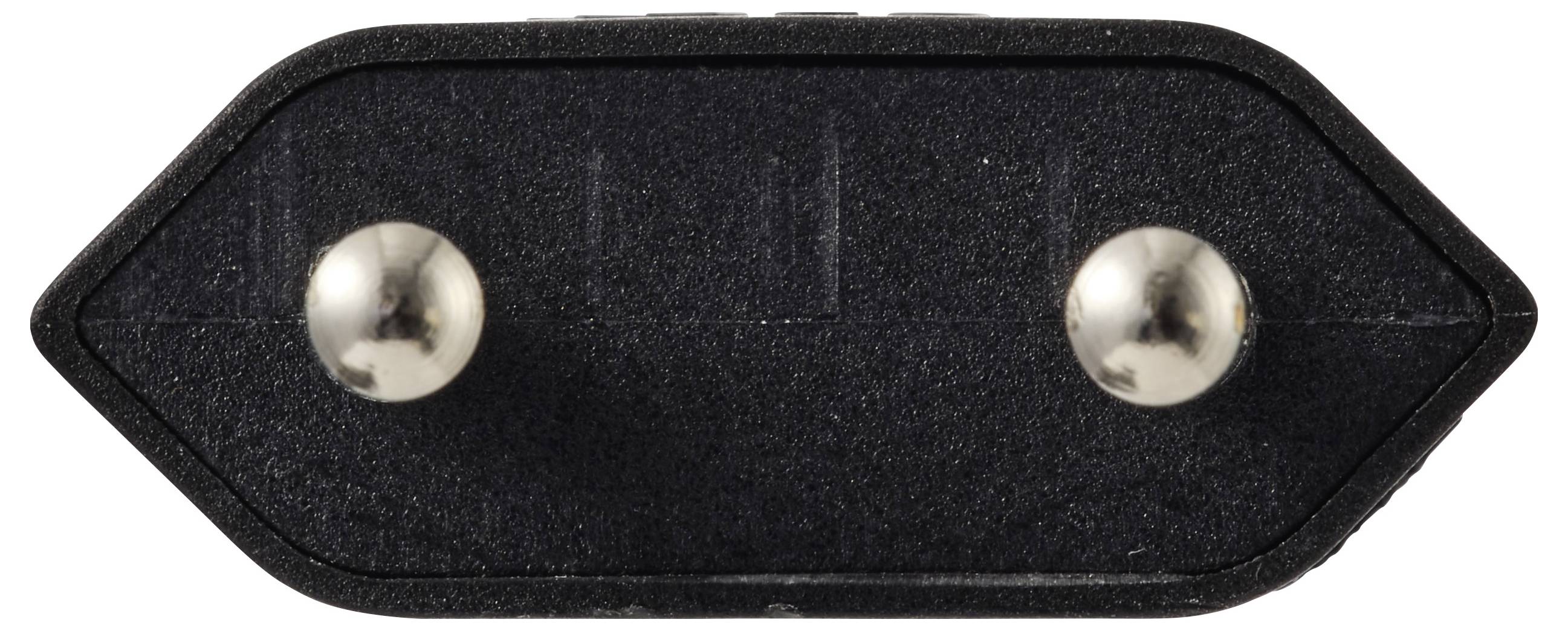 Sygonix SY-7279264 Eurostecker Plastik 230 V/AC Schwarz
