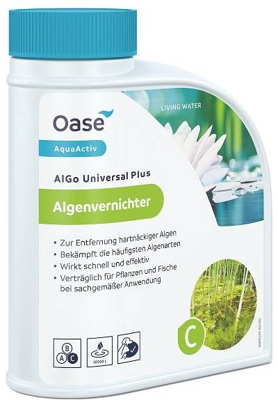 Oase 96681 AquaActiv AlGo Universal Plus Algenhemmer 500ml