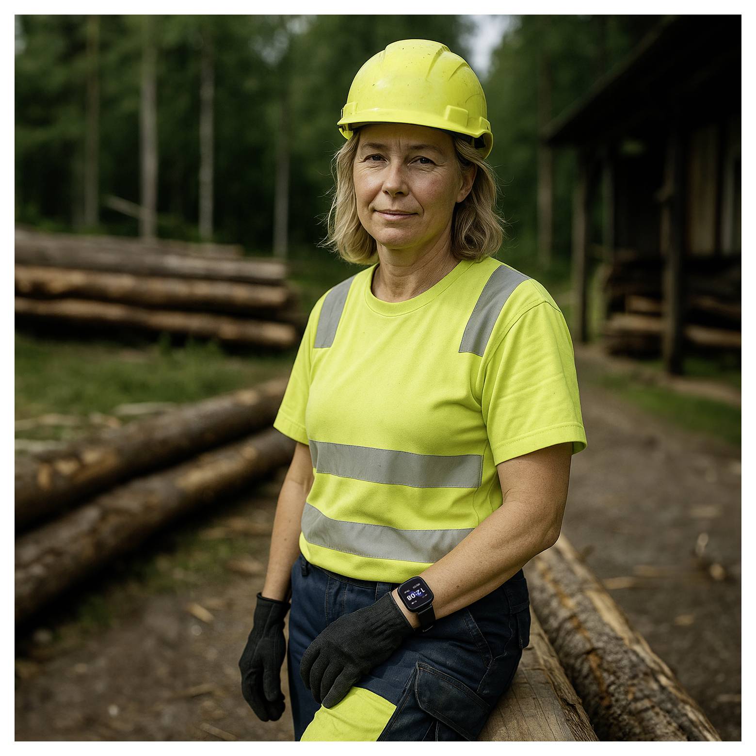 MiniFinder Smartwatch Schwarz