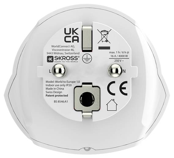 Skross 1.500211C-E Reiseadapter