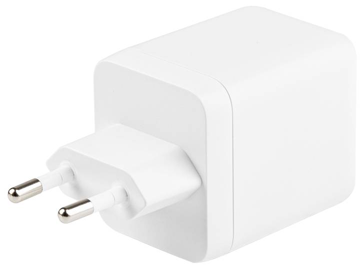 Skross Power Charger Combo+ 100W EU USB Ladegerät 100W 2x USB-C®, 1x USB-A USB PD Weiß Innenbereich USB Power Delivery (USB-PD)