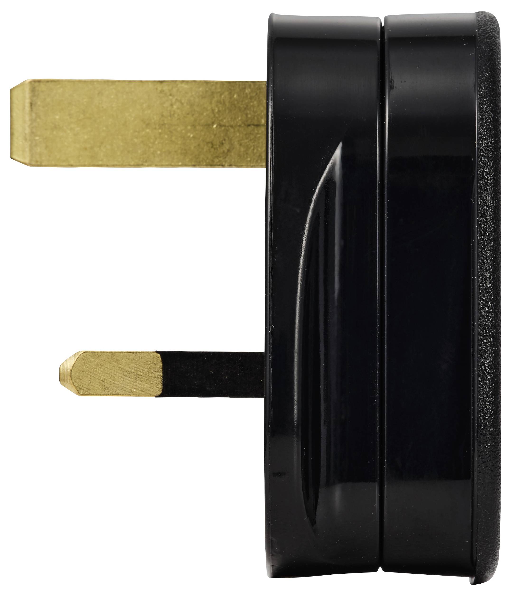 Sygonix SY-7279830 Schutzkontaktstecker Plastik 250 V/AC Black