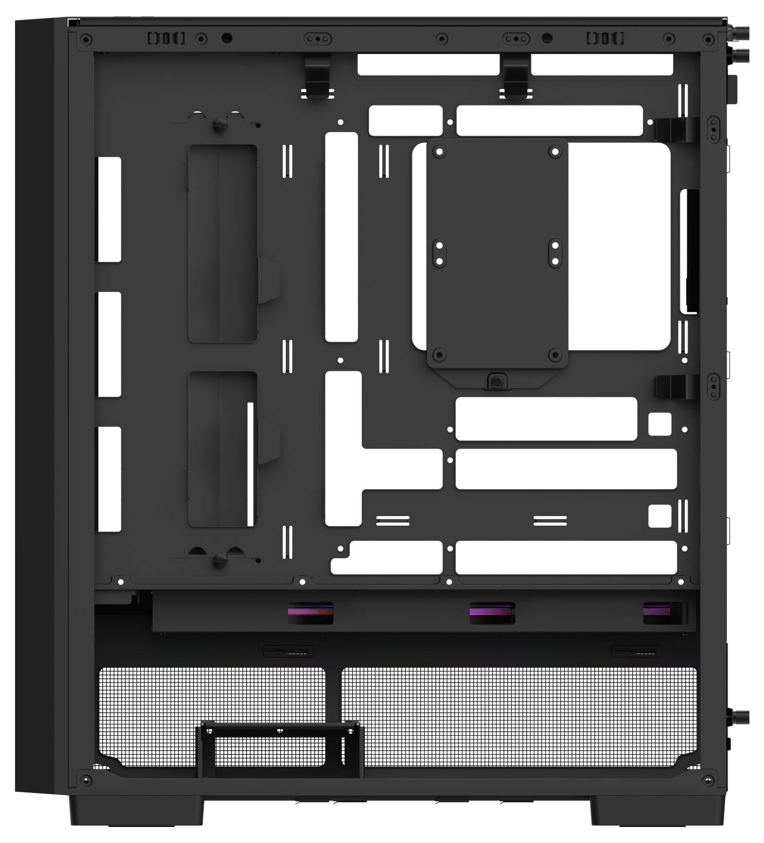 Thermaltake S380 TG ARGB Black Midi-Tower PC-Gehäuse Schwarz
