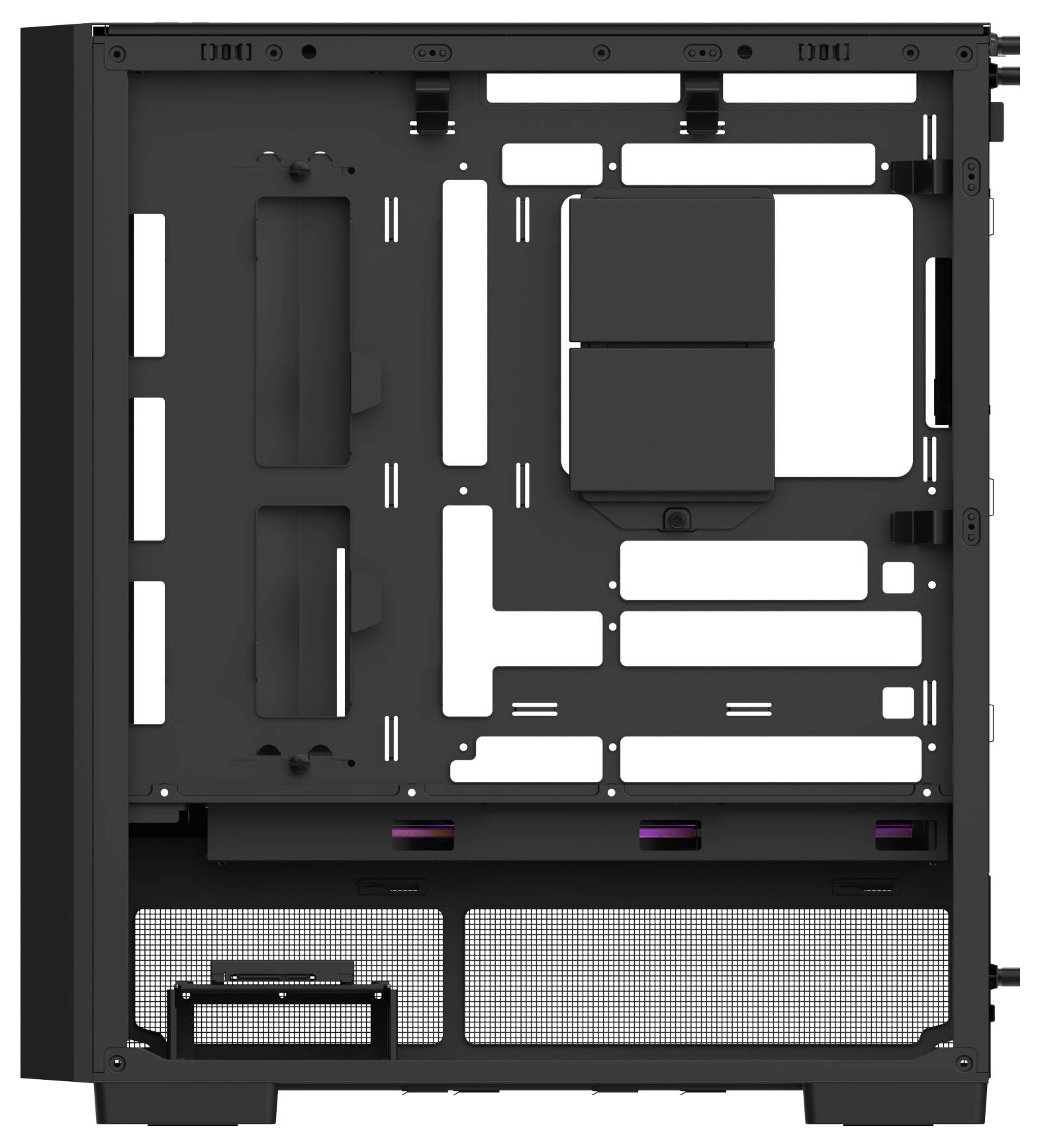 Thermaltake S380 TG ARGB Black Midi-Tower PC-Gehäuse Schwarz