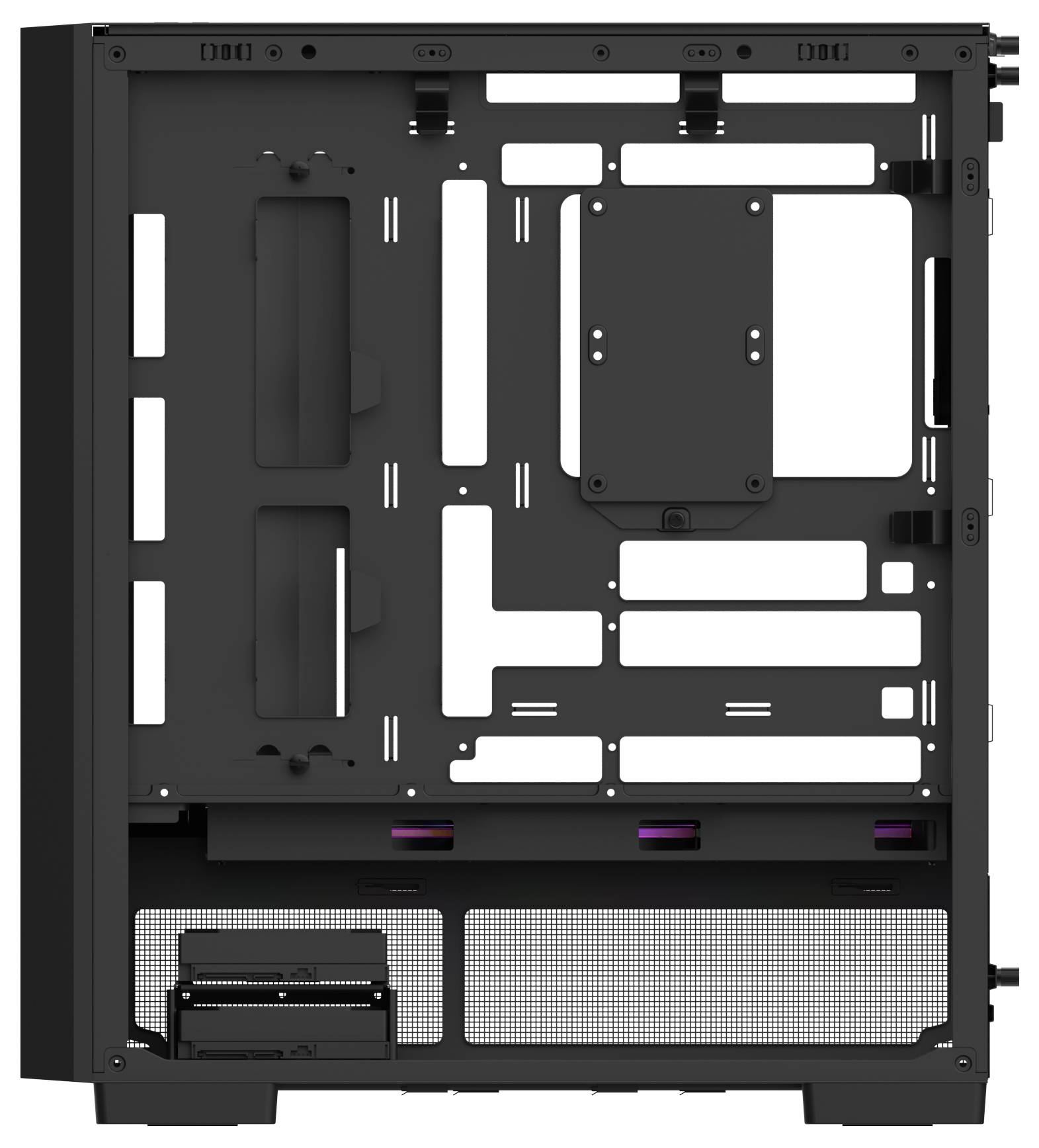 Thermaltake S380 TG ARGB Black Midi-Tower PC-Gehäuse Schwarz