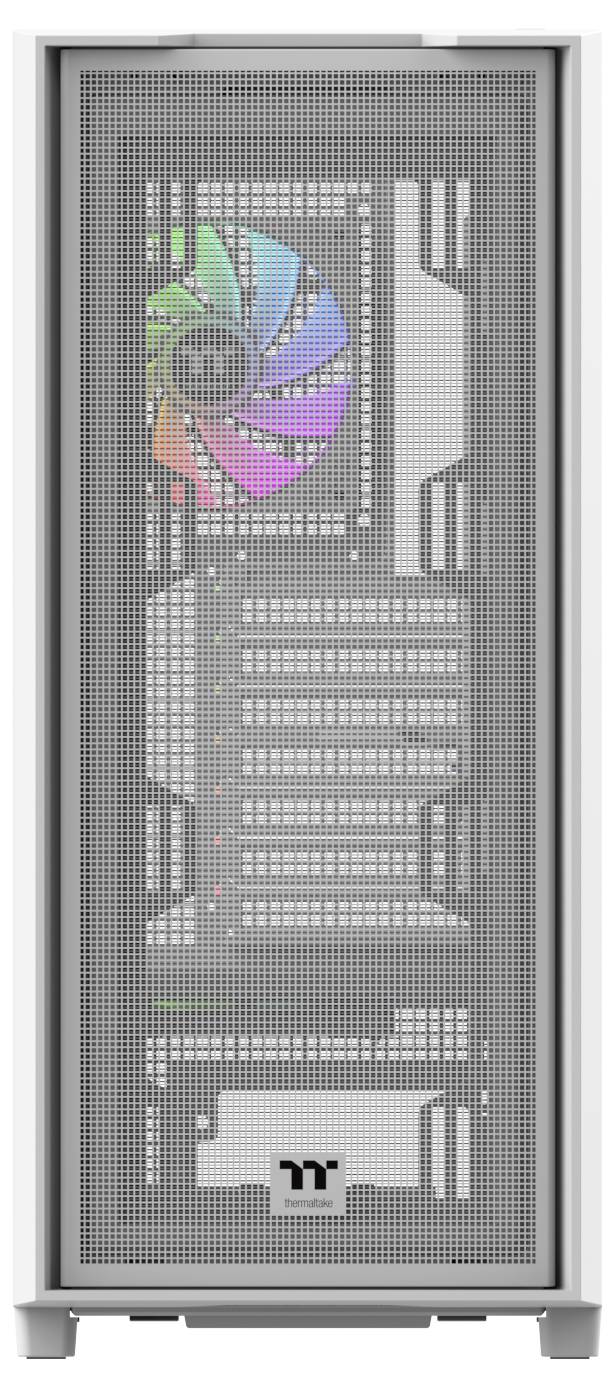 Thermaltake S380 TG ARGB Snow White Midi-Tower PC-Gehäuse Schnee-Weiß