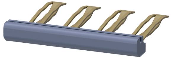 Siemens 3RQ4901-0B Verbindungskamm 10St.