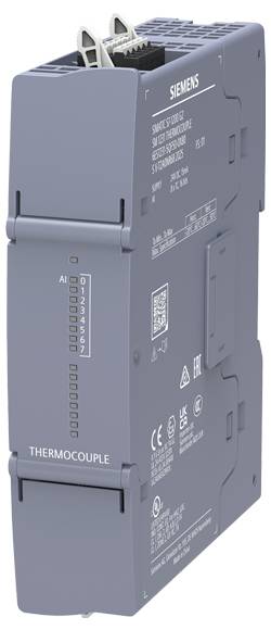 Ein graues Siemens-Thermoelement-Modul mit der Bezeichnung „6ES7 134-6GD01-0BA1