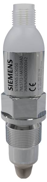 Ein silber- und weißer Industriesensor mit der Bezeichnung 