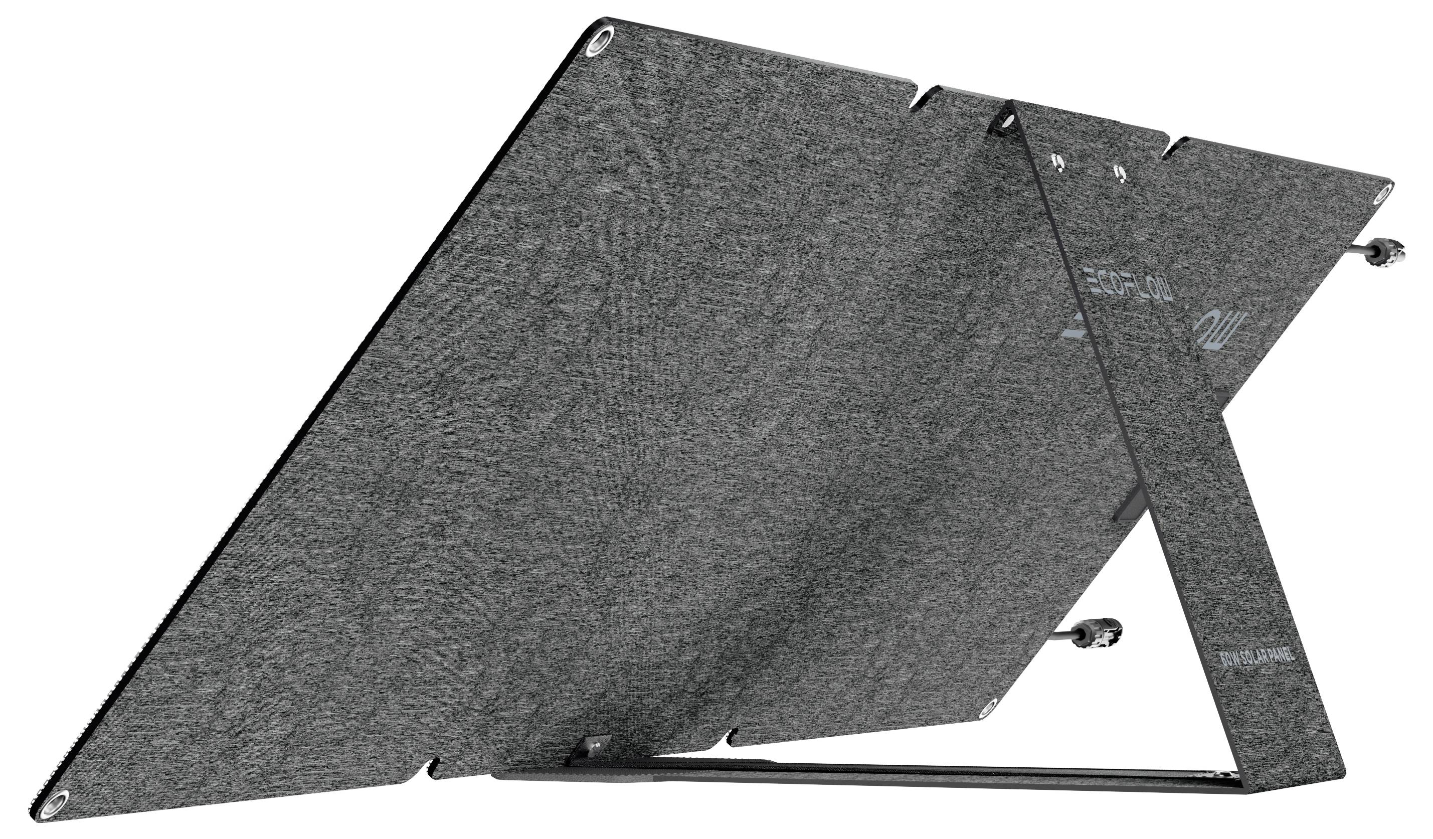 ECOFLOW 60W Solar (Type-C) Monokristallines Solarmodul 60W