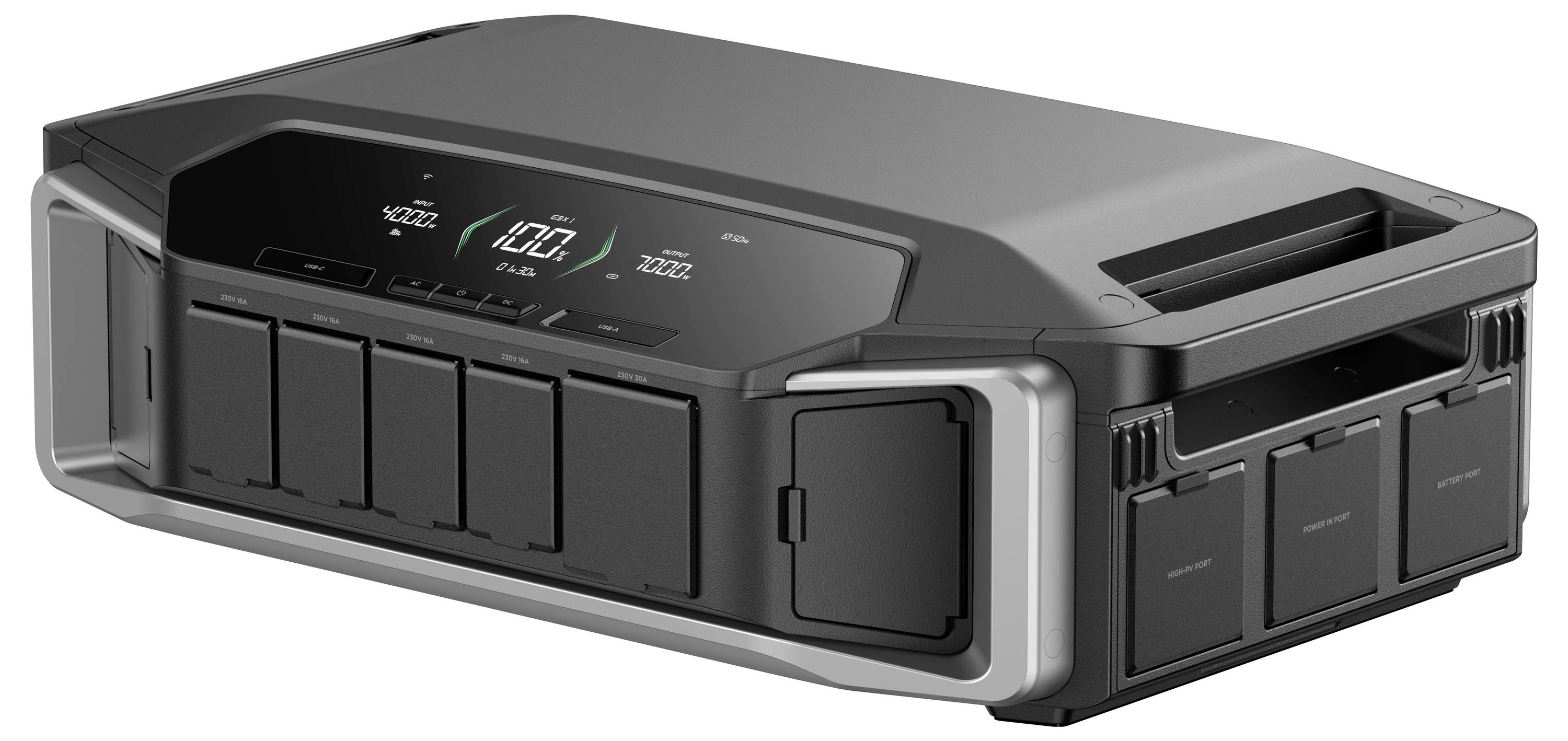 ECOFLOW Delta Pro Ultra Wechselrichter 60Ah USB-A, USB-C®