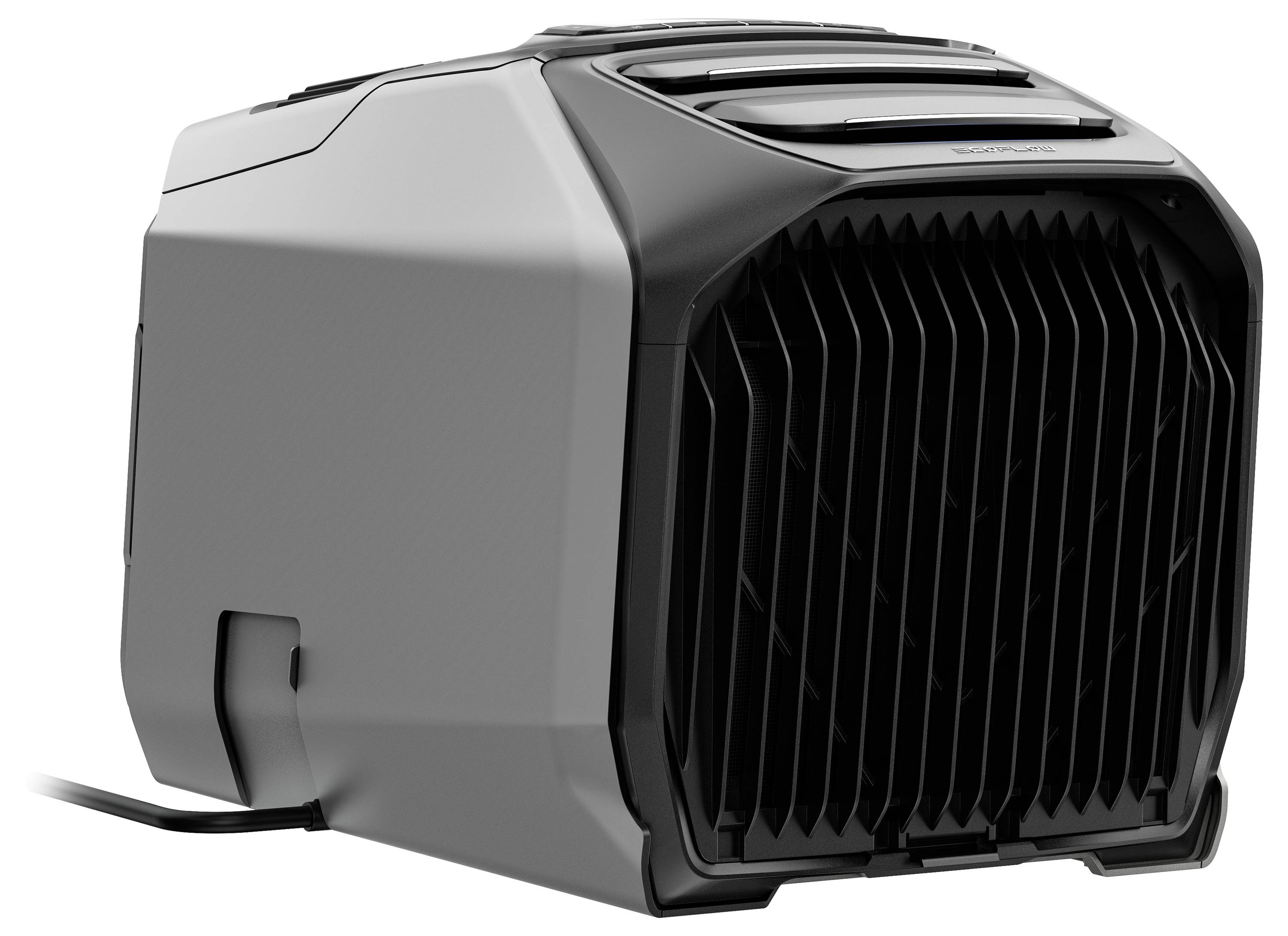 ECOFLOW Wave 3 Mobiles Klimagerät EEK Heizen/Kühlen: A++ (A+++ - D)/A (A+++ - D) 1800 W Schwarz-Grau