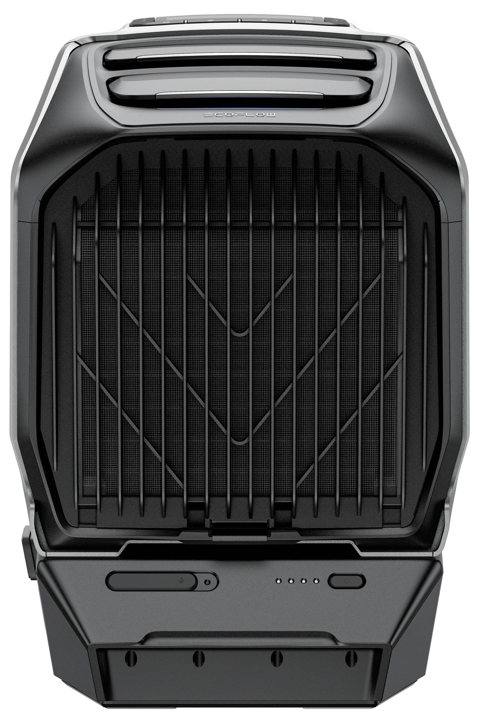 ECOFLOW Wave 3 Mobiles Klimagerät EEK Heizen/Kühlen: A++ (A+++ - D)/A (A+++ - D) 1800 W Schwarz-Grau