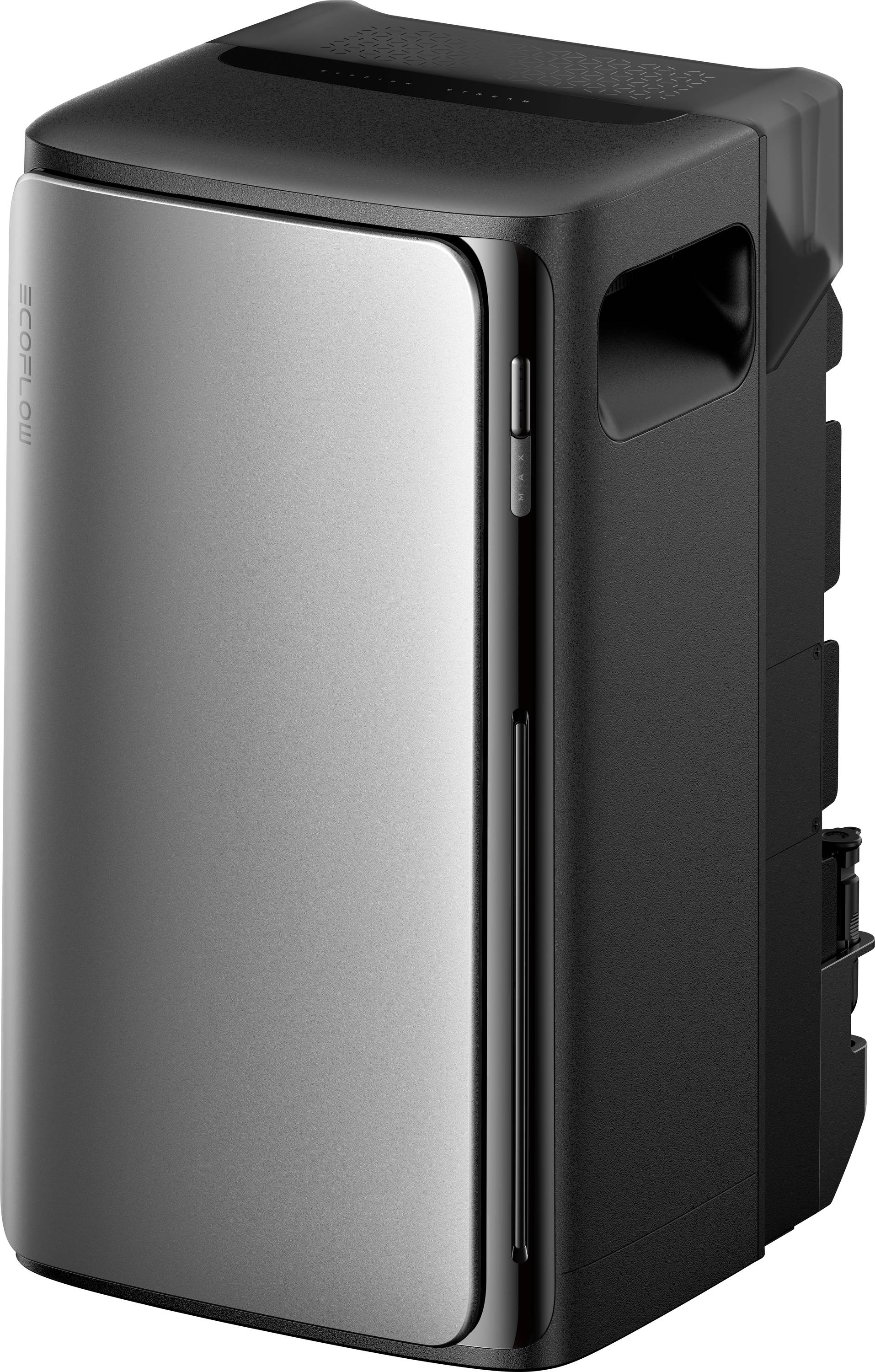 Eine weiße, flexible Gardinenschiene in S-Form, geeignet zum Erstellen von individuellen Kurven in Fensterbehandlungen.