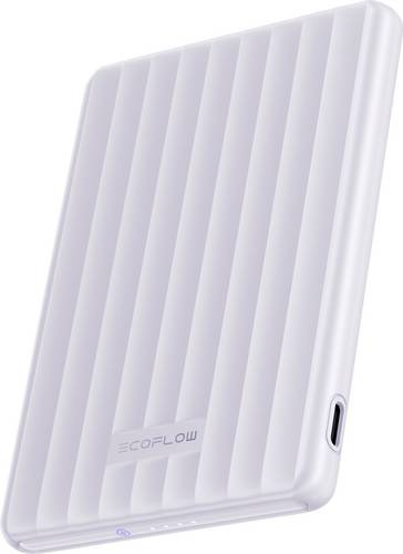 ECOFLOW RAPID Mag 5K Powerbank 5000 mAh Qi Wireless Charging, Magsafe Li-Ion USB-C® Purple