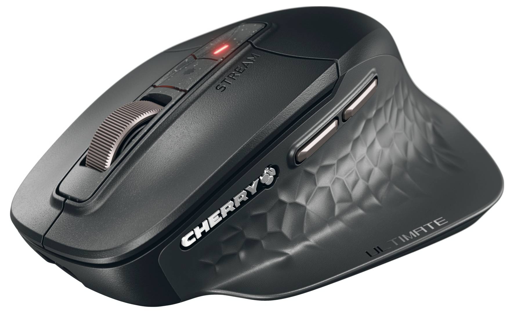 Ein schwarzer rechteckiger Kasten mit einem weißen „U