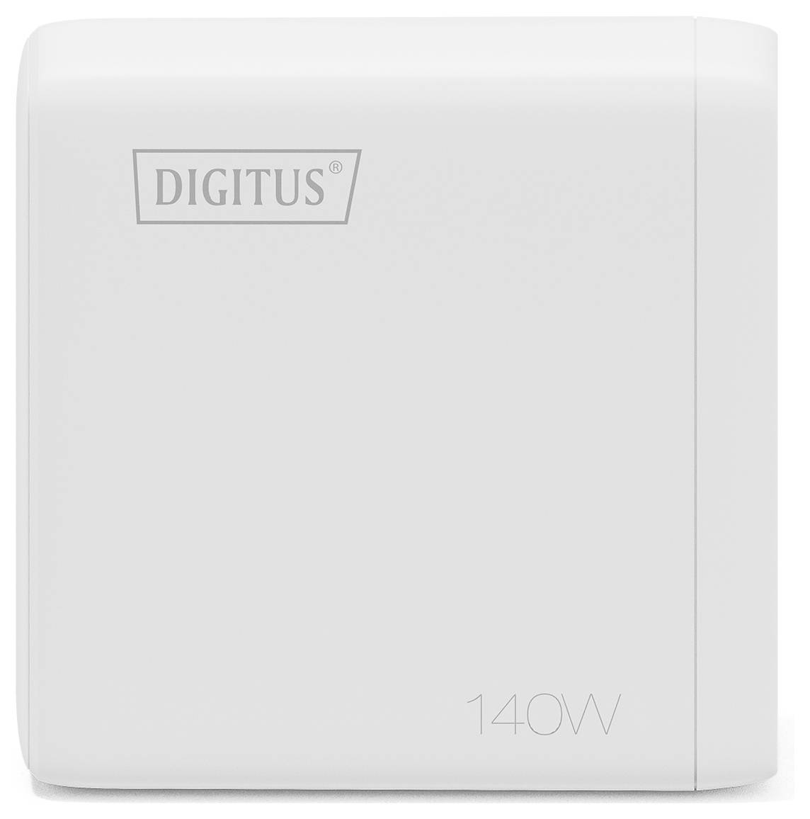 Ein weißes Ladegerät mit 