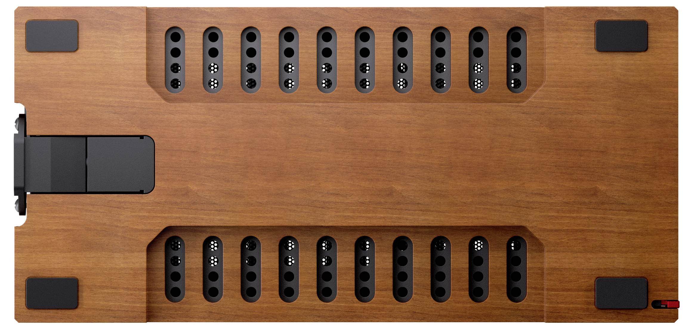 Jonsbo T9 Mini-Tower Gehäuse, PC-Gehäuse, Gaming-Gehäuse Schwarz