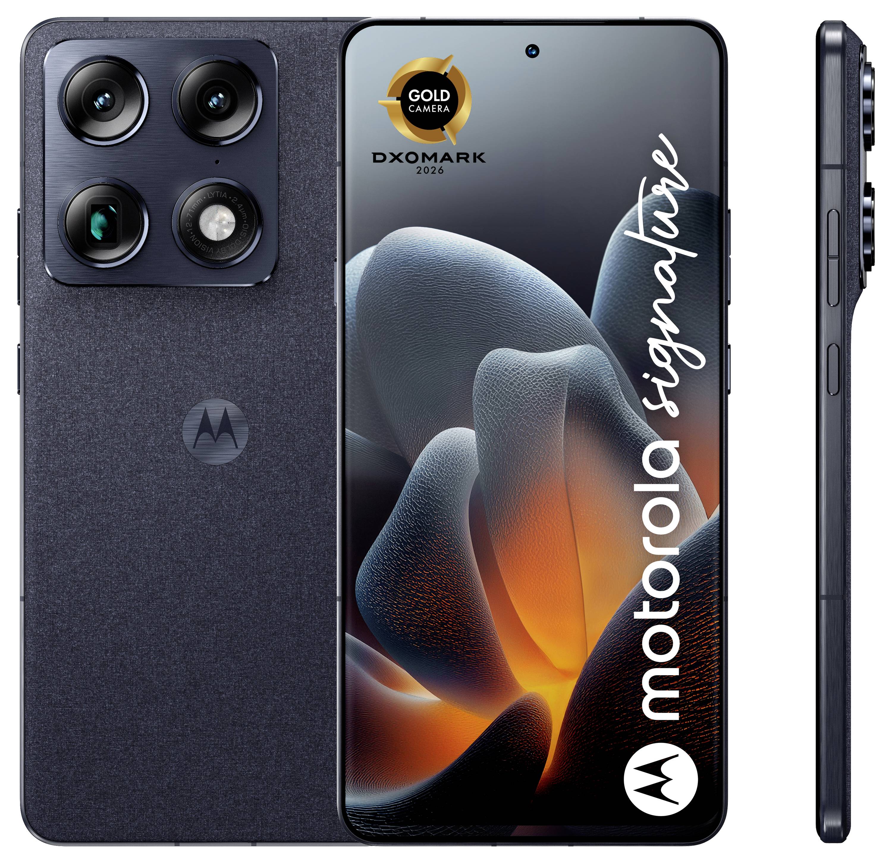 Motorola Signature 512GB Dunkelblau EEK A (A - G) 17.2cm (6.78 Zoll) Smartphone