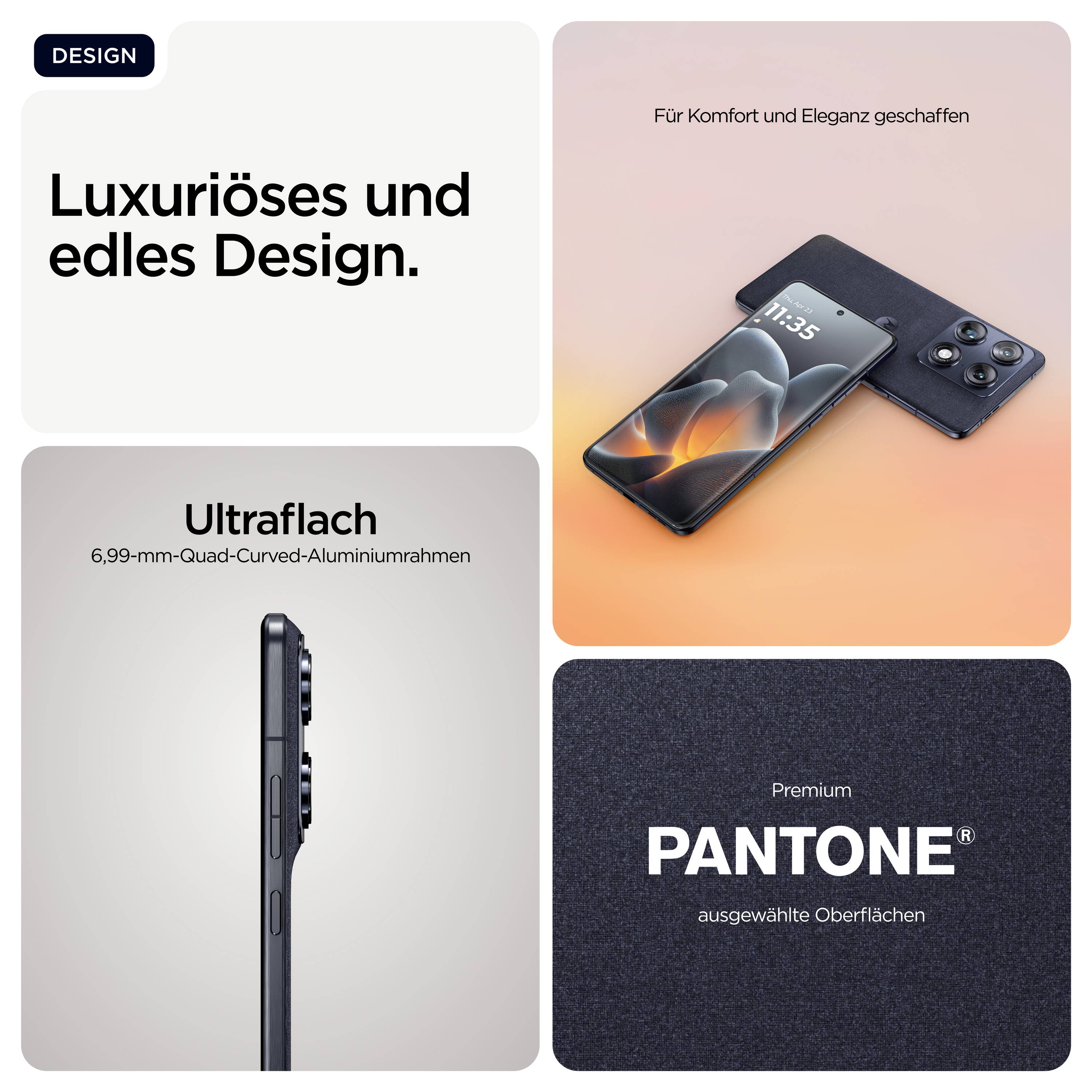 Motorola Signature 512GB Dunkelblau EEK A (A - G) 17.2cm (6.78 Zoll) Smartphone