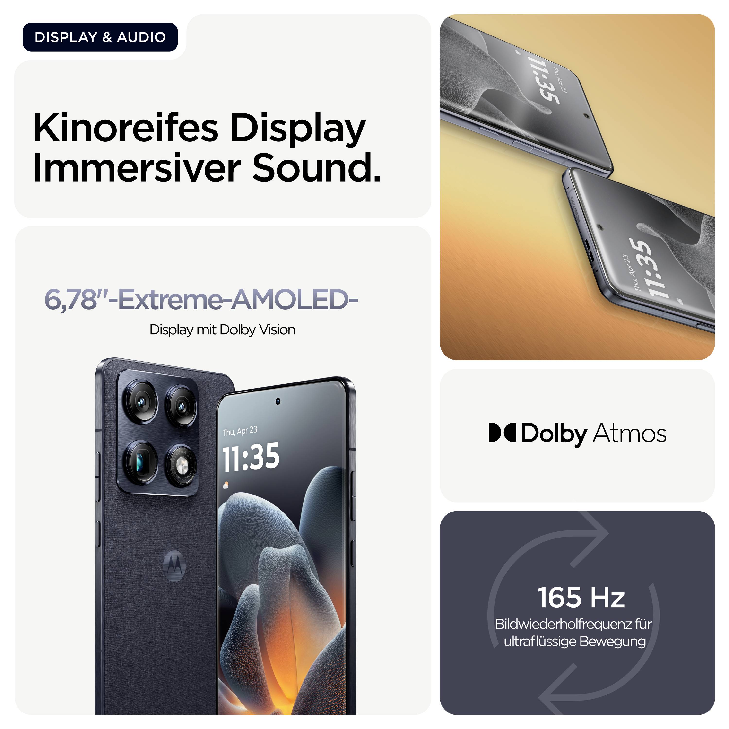 Motorola Signature 512GB Dunkelblau EEK A (A - G) 17.2cm (6.78 Zoll) Smartphone