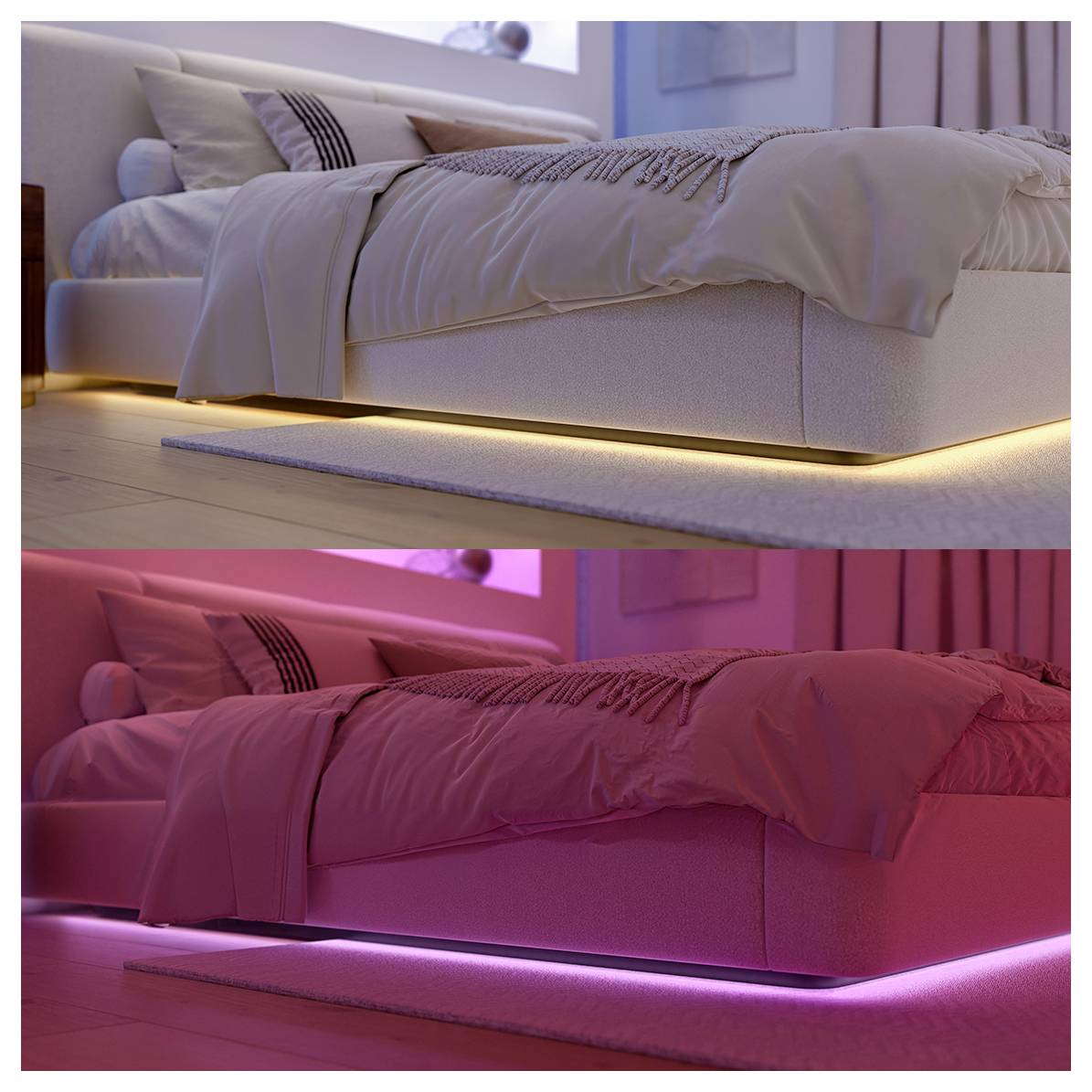 Philips Hue LED-Stripe 8721103087812 EEK: G (A - G) Flux Gradient 12 W RGBICWW