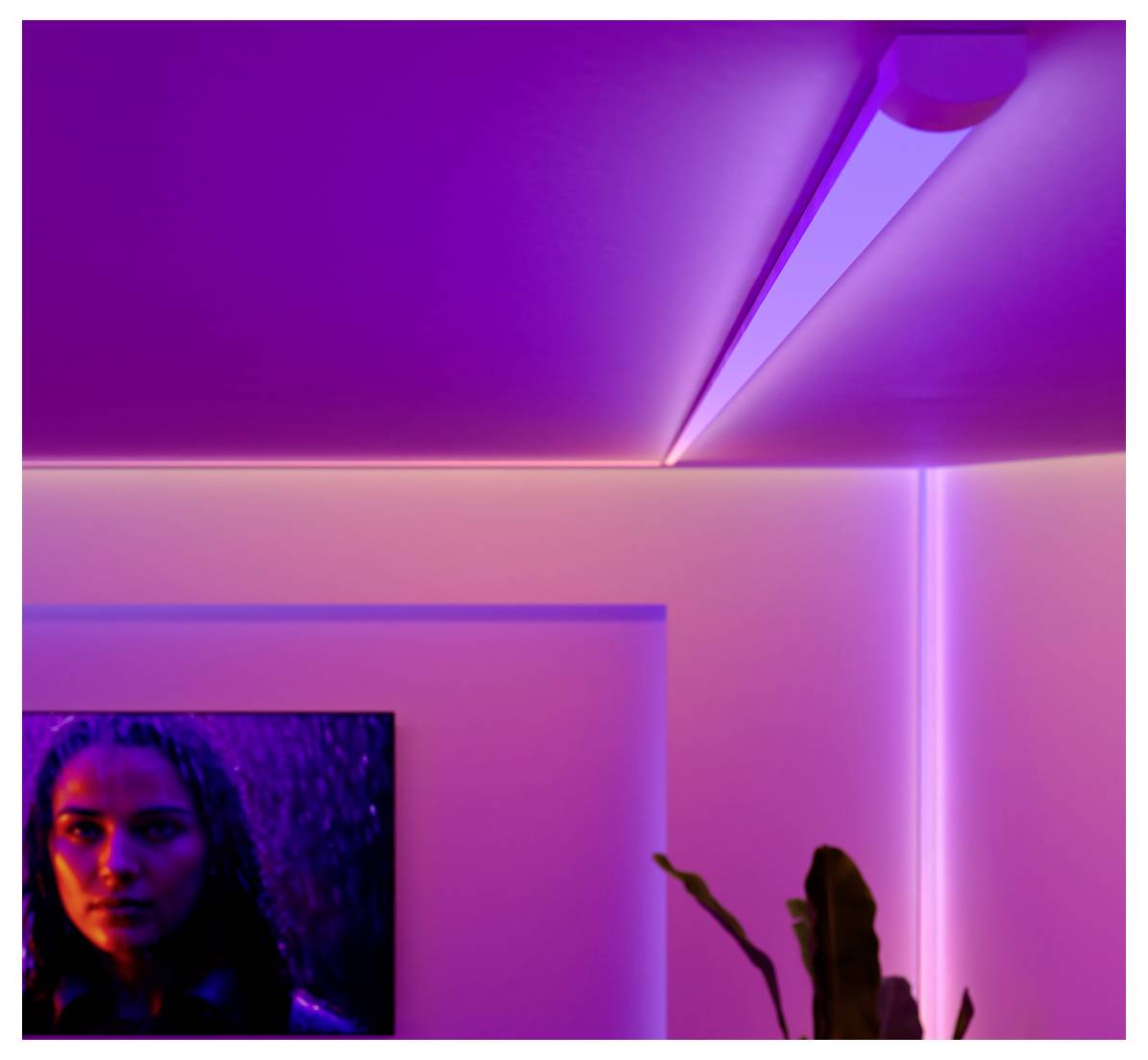 Philips Hue LED-Stripe 8721103089434 EEK: G (A - G) OmniGlow Gradient 60 W RGBICWW
