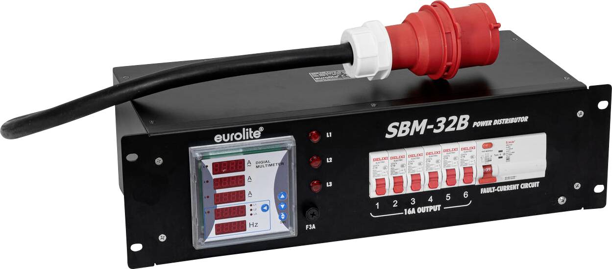 „Eurolite SBM-32B Stromverteiler