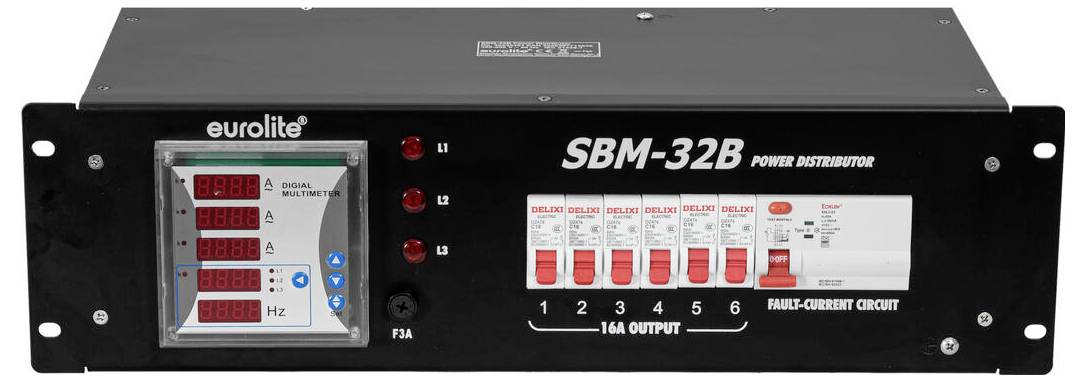 „Eurolite SBM-32B Stromverteiler