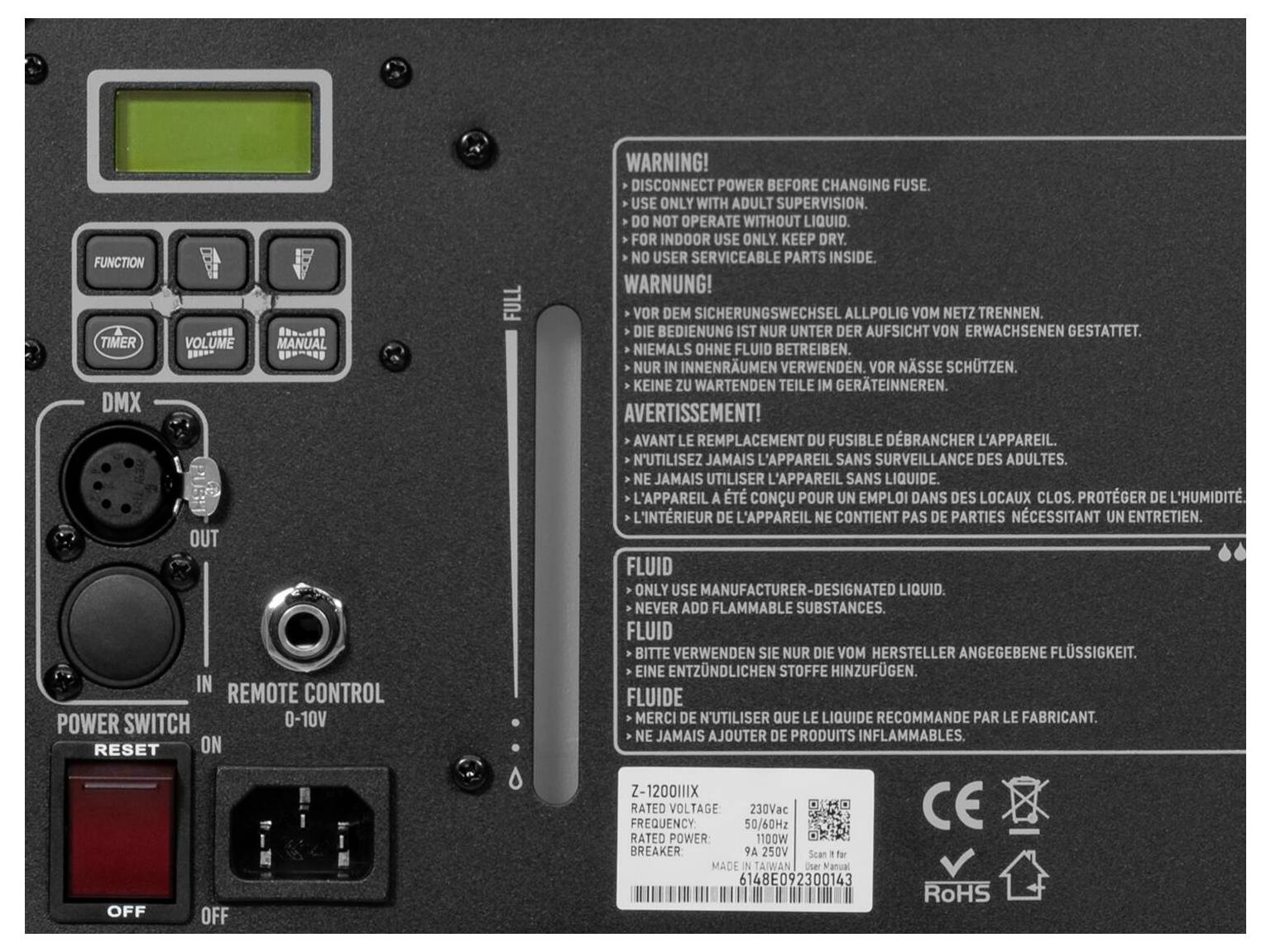 Antari Z-1200X MK3 Nebelmaschine