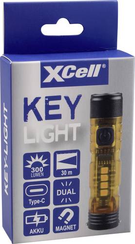 XCell 151603 LED Mini-Taschenlampe akkubetrieben 300 lm 8 h