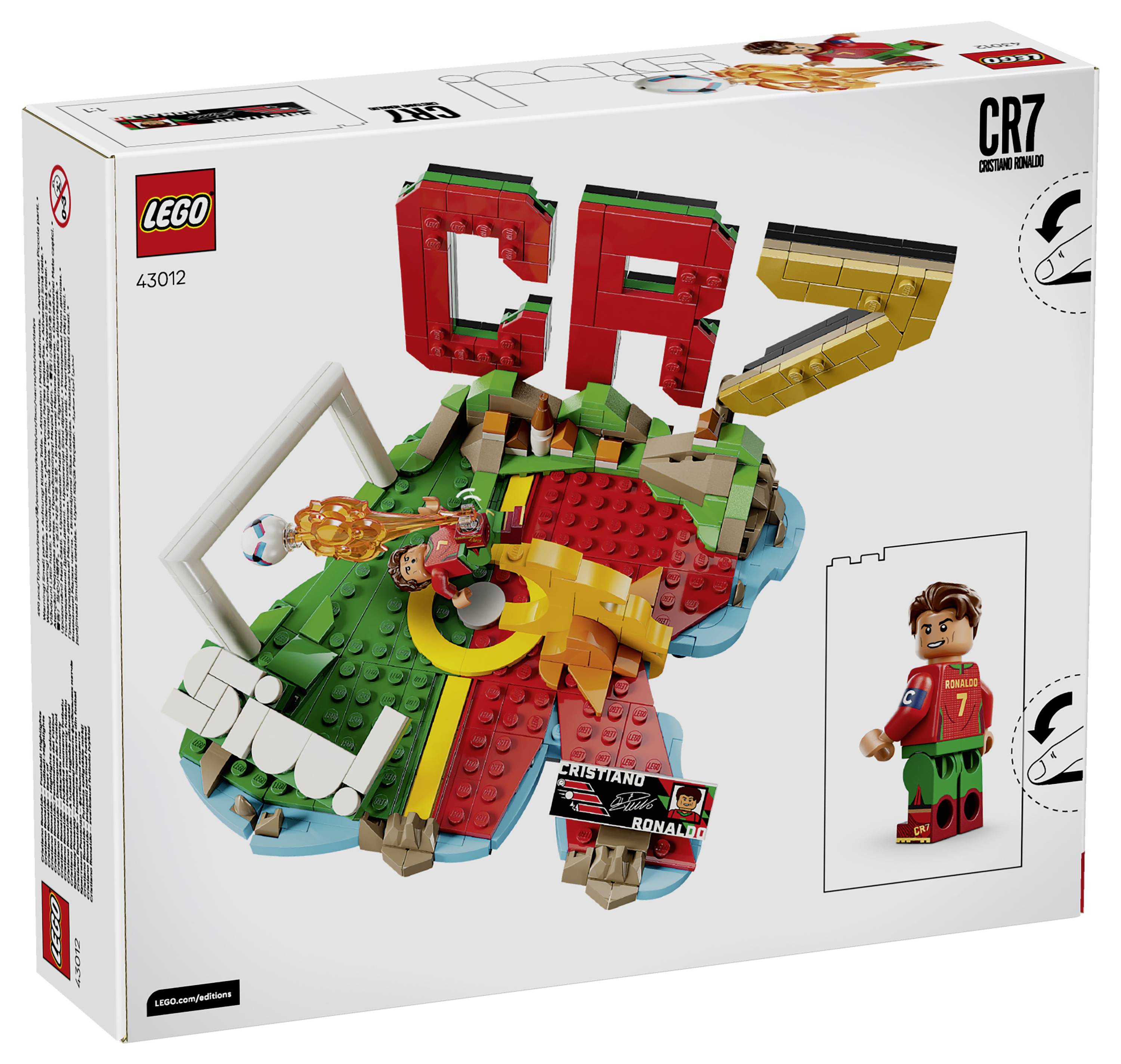 6590595 LEGO® Editions Cristiano Ronaldo – Fußball-Highlights