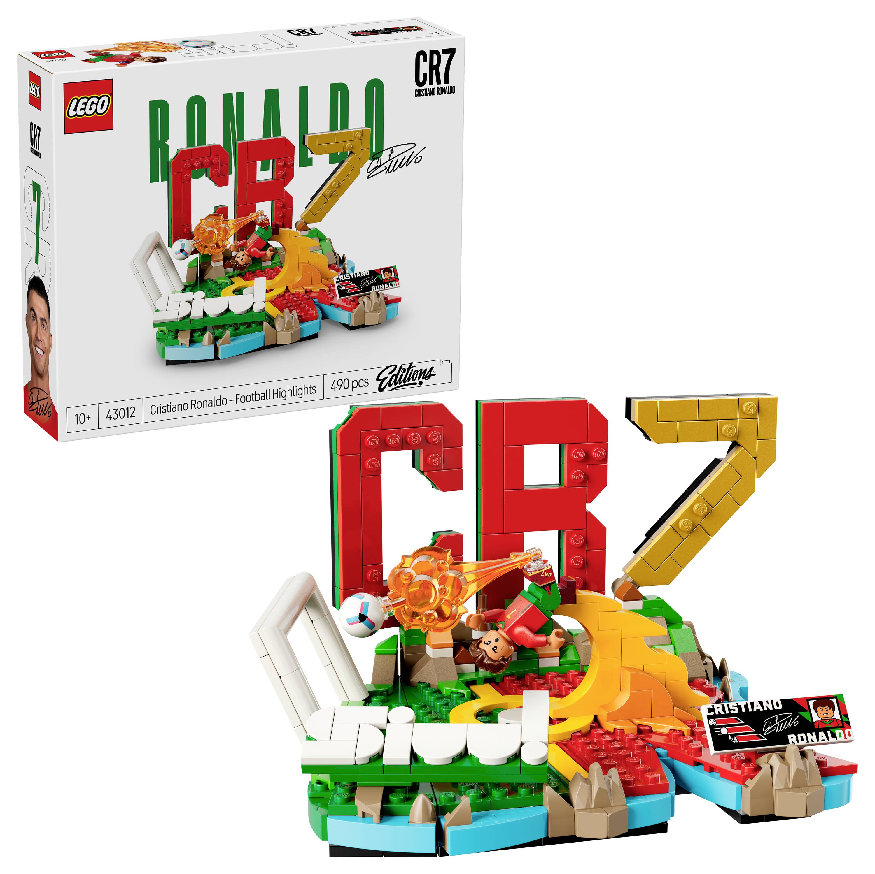 6590595 LEGO® Editions Cristiano Ronaldo – Fußball-Highlights