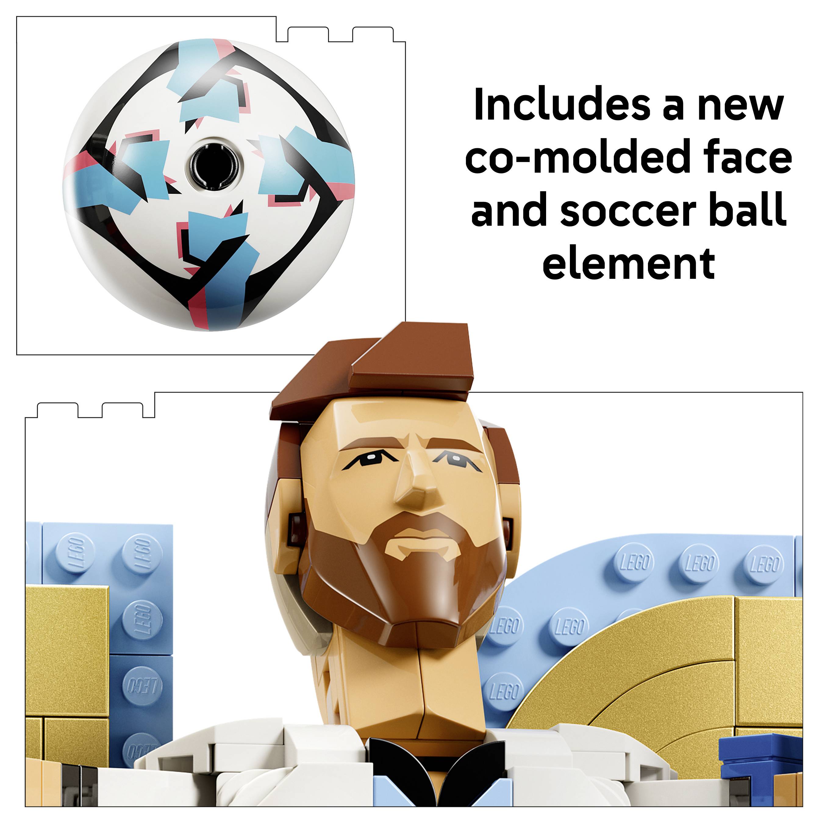 6590601 LEGO® Editions Lionel Messi – Fußballlegende