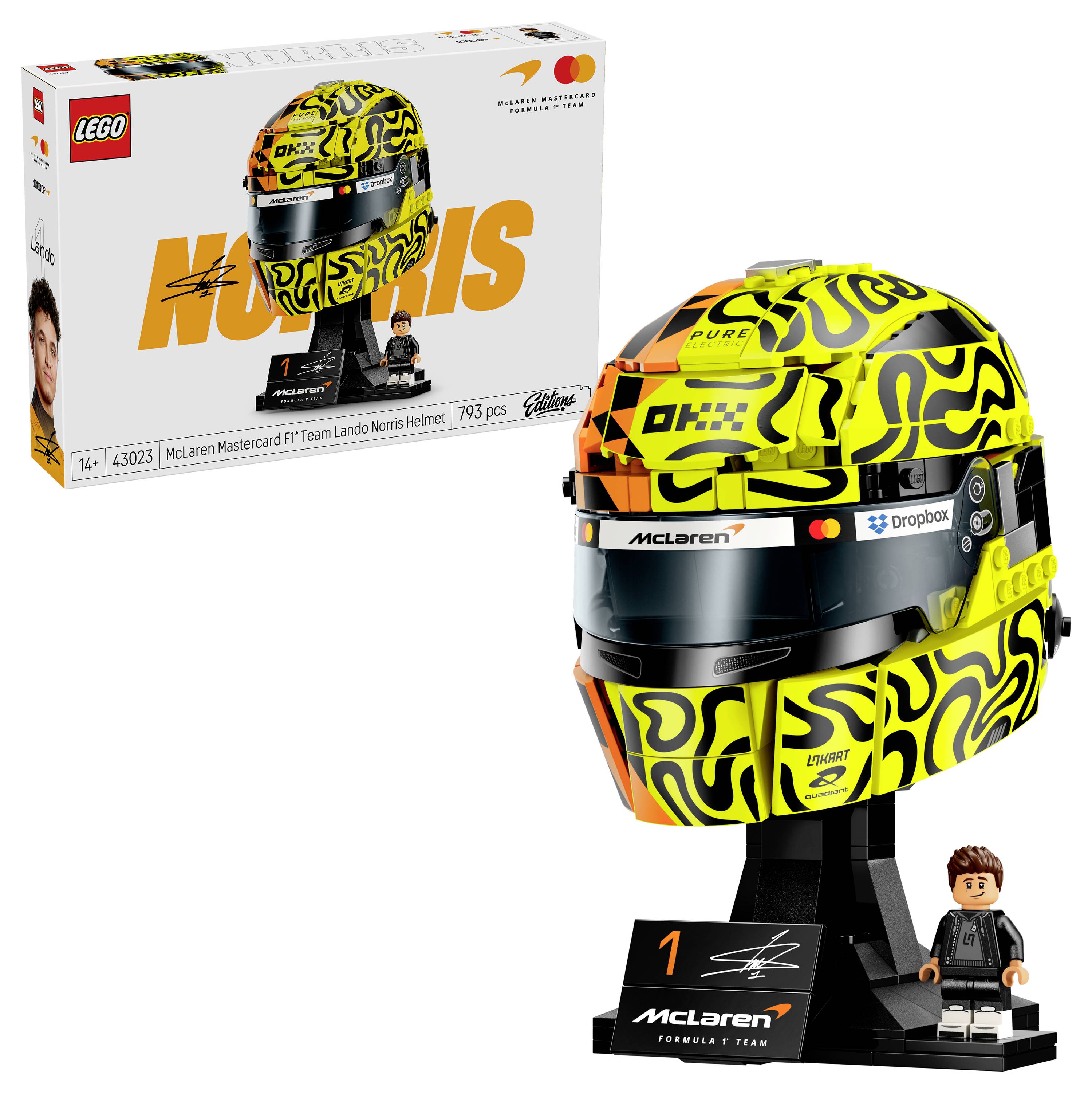 43023 LEGO® Editions McLaren Mastercard F1® Team Lando Norris’ Helm