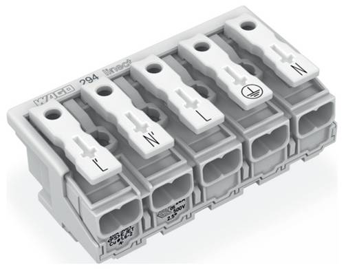 WAGO 294-8095/5025-000 Leuchtenklemme flexibel: - starr: - 250 St.