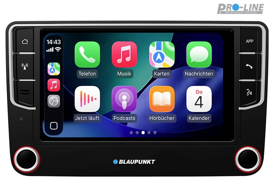 Blaupunkt Wolfsburg 648 Autoradio Android Auto™, Apple CarPlay, DAB+ Tuner