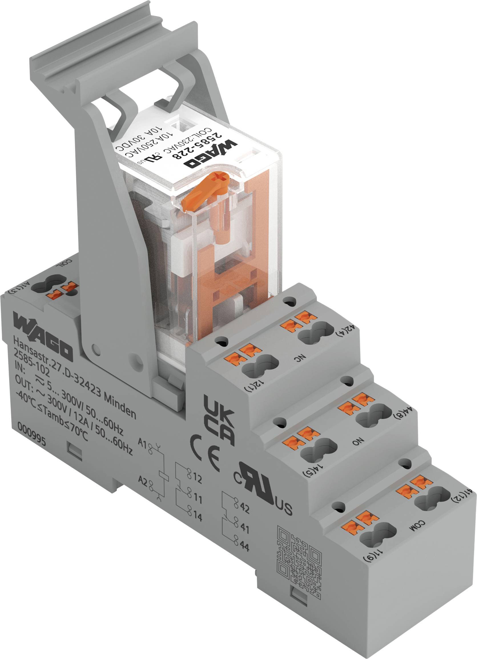 Relaismodul WAGO 2585-527 10 St.