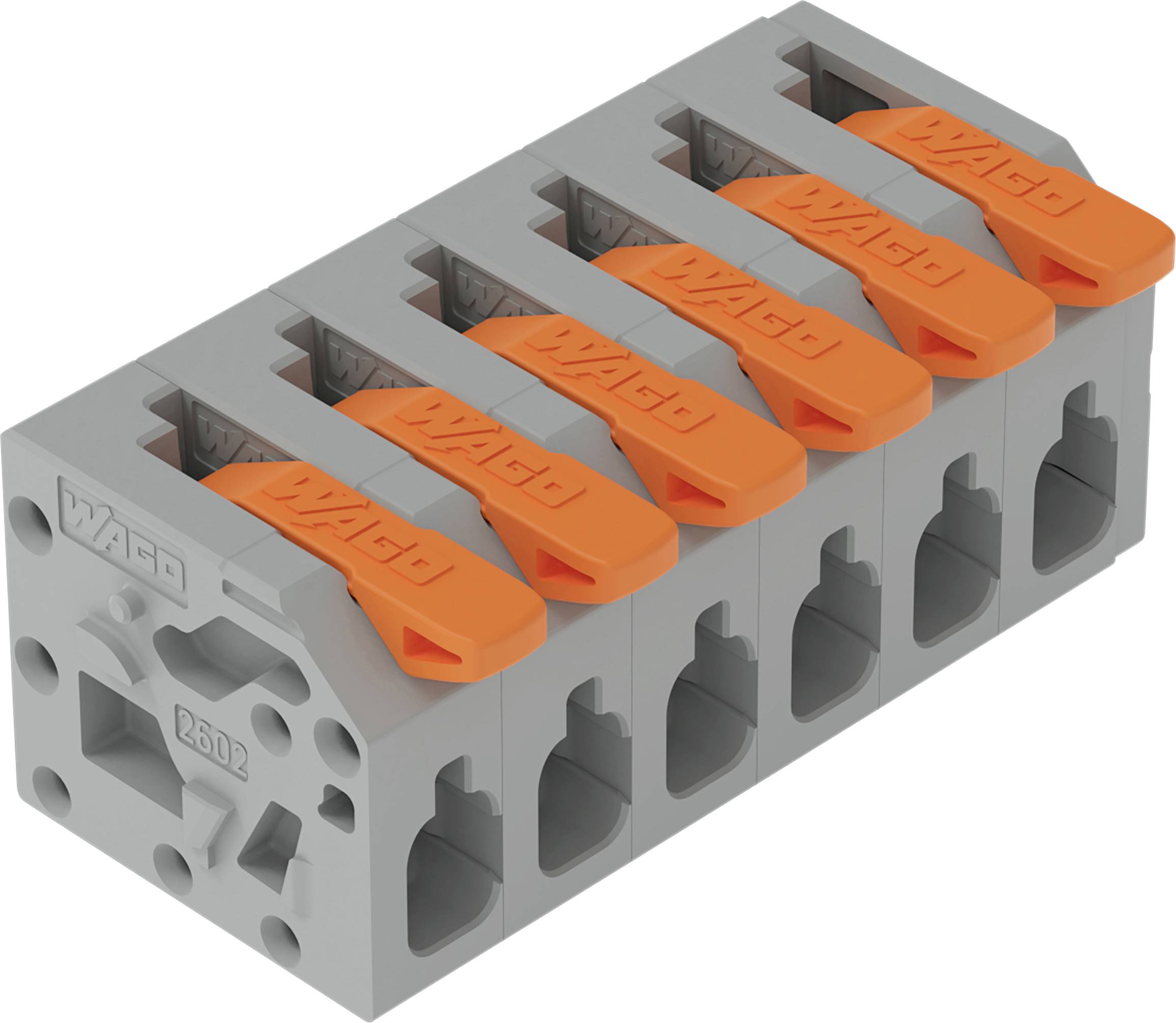 WAGO 2602-1106 Leiterplattenklemme 60 St.