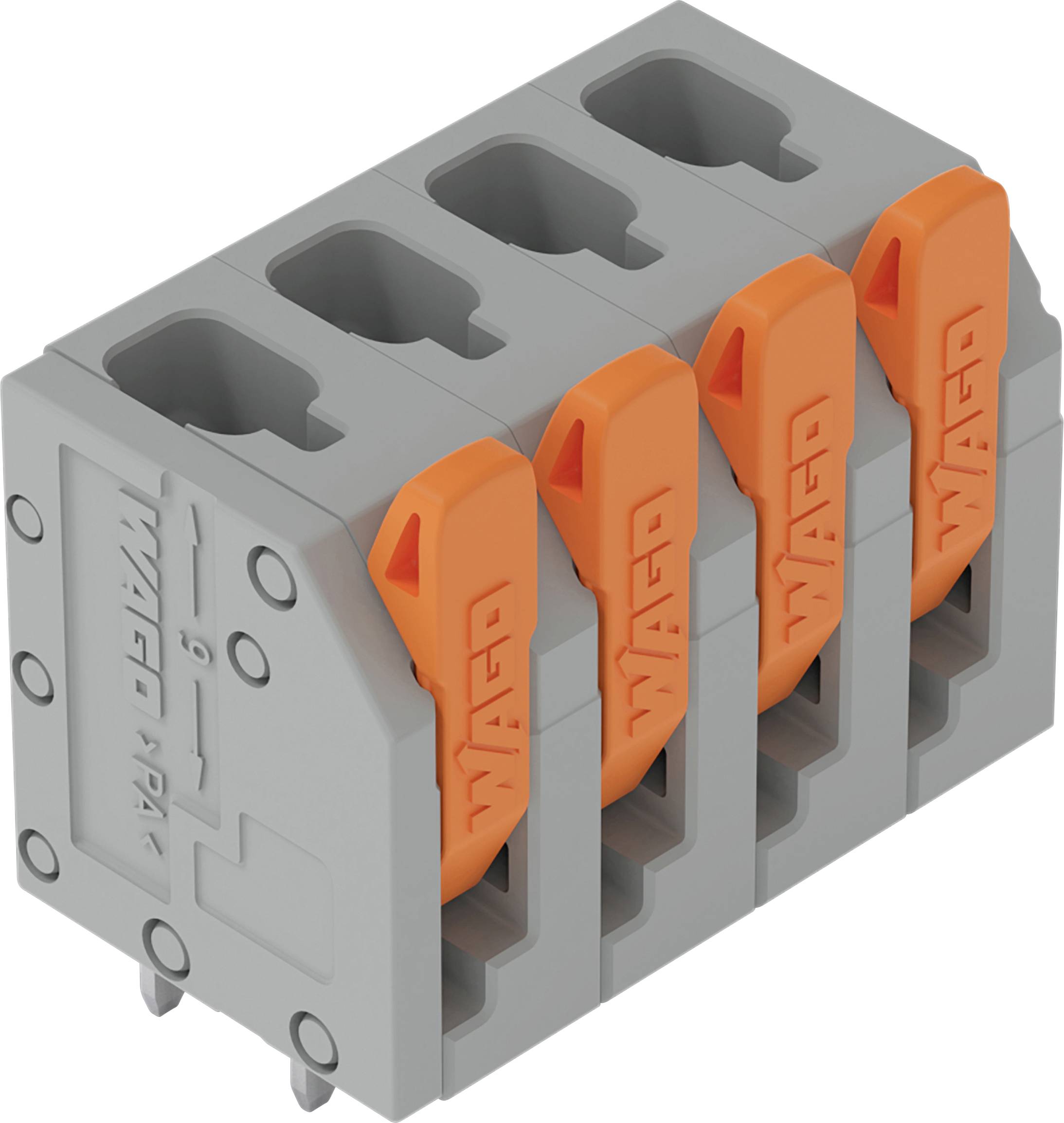 WAGO 2602-3104 Leiterplattenklemme 90 St.