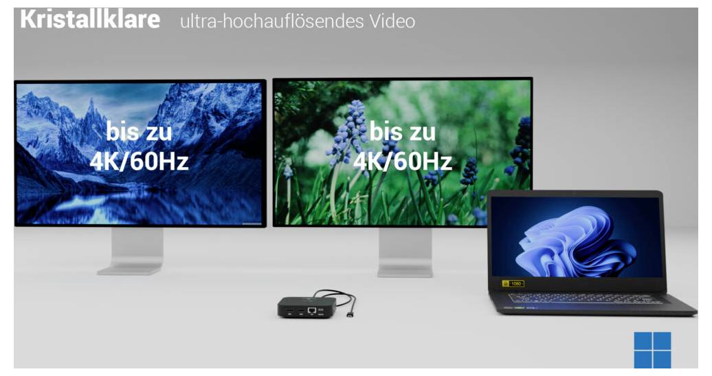 „Kristallklares ultra-hochauflösendes Video